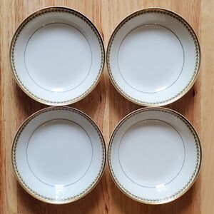 4 Limoges France For Gimbels Bros. Milwaukee Bowls Gold Rim Haviland & Co. READ